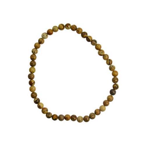 4mm Jasper, Picture Stretch Bracelet - Nakhti By Kali J.N.S