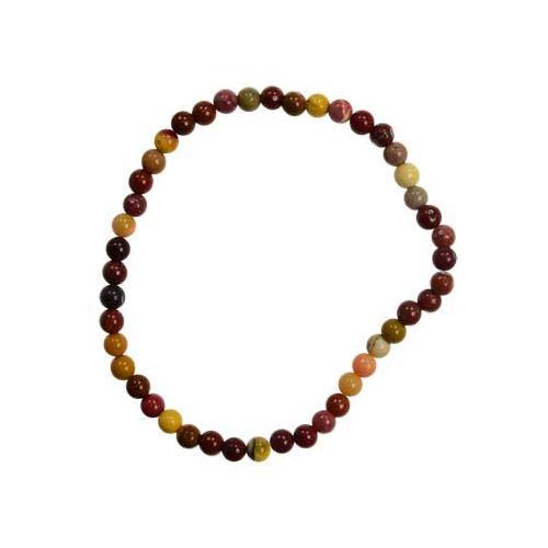 4mm Mookaite Jasper Stretch Bracelet - Nakhti By Kali J.N.S
