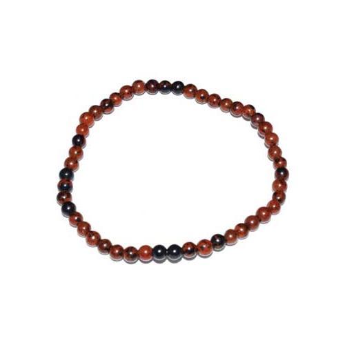 4mm Obsidian, Mahogany - Nakhti By Kali J.N.S