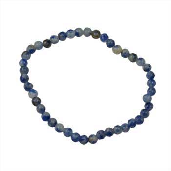 4mm Sodalite Stretch Bracelet - Nakhti By Kali J.N.S