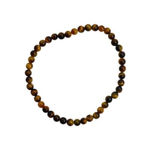 4mm Tiger Eye Stretch Bracelet - Nakhti By Kali J.N.S