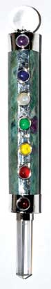 5 1-2" Ruby Zoisite Healing Wand - Nakhti By Kali J.N.S
