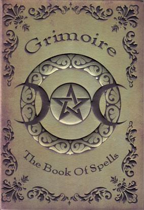 5 1-2" X 8" Grimoire, Book Of Spells Journal (hc) - Nakhti By Kali J.N.S