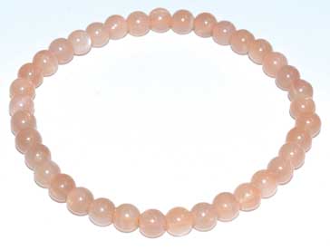5-7mm Peach Moonstone Bracelet - Nakhti By Kali J.N.S