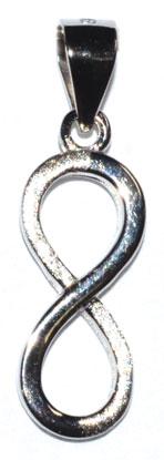 5-8" Infinity Sterling Pendant - Nakhti By Kali J.N.S