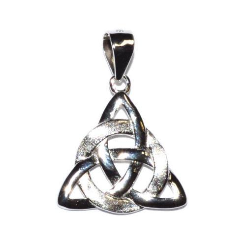 5-8" Triquetra Sterling Pendant - Nakhti By Kali J.N.S