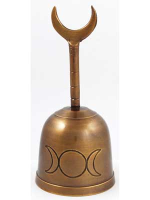5" Moon Altar Bell - Nakhti By Kali J.N.S