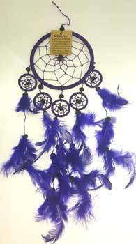 5" Purple Dream Catcher - Nakhti By Kali J.N.S