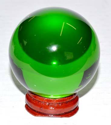 50mm Green Gazing Ball - Nakhti By Kali J.N.S