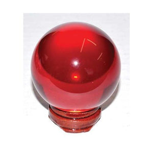 50mm Red Gazing Ball - Nakhti By Kali J.N.S