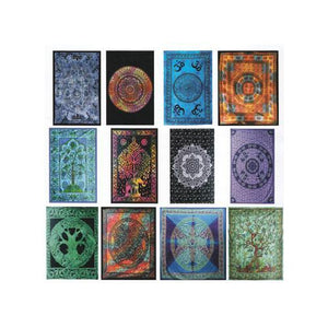 58" X 82" Assorted Design Tapestry (mixed Colors) - Nakhti By Kali J.N.S