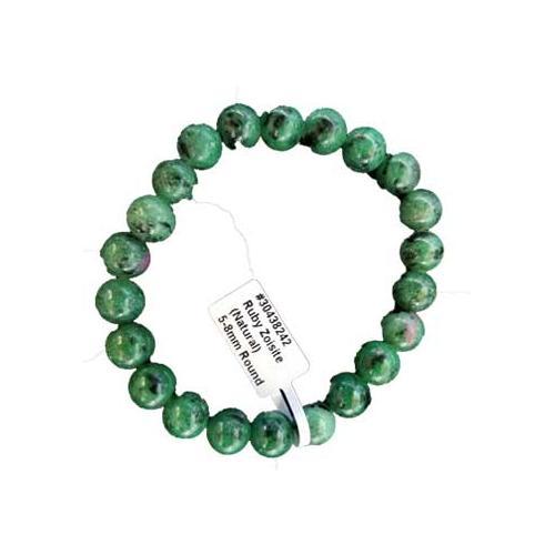 5mm - 8mm Ruby Zoisite Bracelet - Nakhti By Kali J.N.S