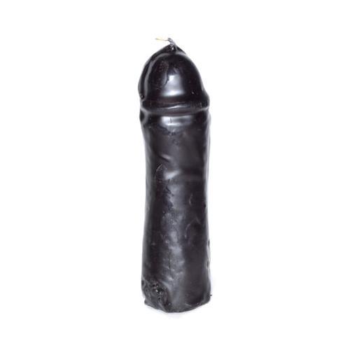 6 1-2" Black Male Gender Candle - Nakhti By Kali J.N.S