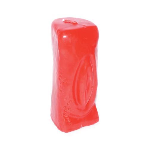 6 1-2" Red Female Gender Candle - Nakhti By Kali J.N.S