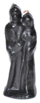 6" Marriage Black Candle - Nakhti By Kali J.N.S