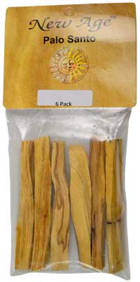 6 Pack Palo Santo Smudge Sticks 3 1-2" - 4" - Nakhti By Kali J.N.S