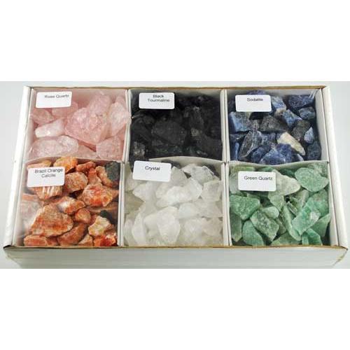 6 Piece Untumbled Stones Set 5 Lb - Nakhti By Kali J.N.S