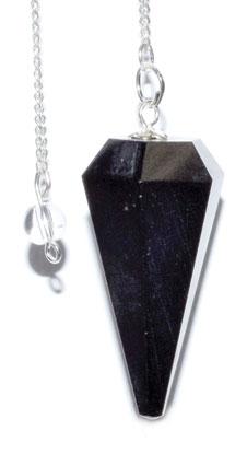 6-sided Black Tourmaline Pendulum - Nakhti By Kali J.N.S