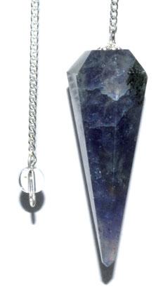 6-sided Iolite Pendulum - Nakhti By Kali J.N.S