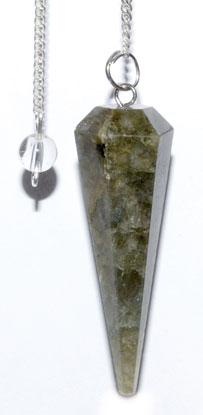 6-sided Labradorite Pendulum - Nakhti By Kali J.N.S