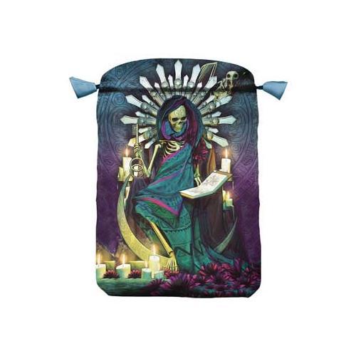 6" X 9" Santa Muerte Tarot Bag By Llewellyn - Nakhti By Kali J.N.S