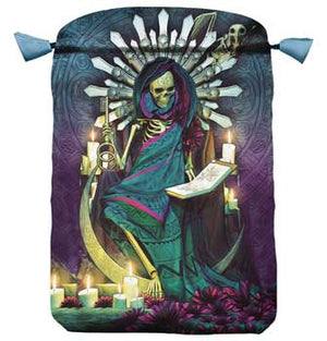 6" X 9" Santa Muerte Tarot Bag By Llewellyn - Nakhti By Kali J.N.S