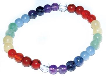6mm 7 Chakra Bracelet - Nakhti By Kali J.N.S