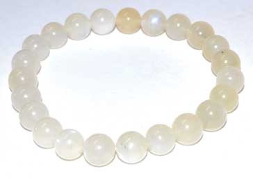 6mm Rainbow Moonstone Bracelet - Nakhti By Kali J.N.S