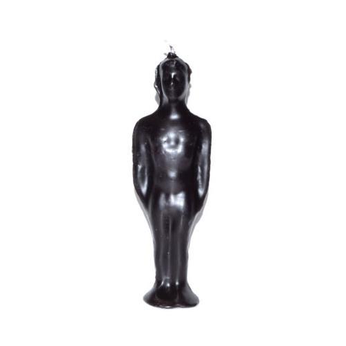 7 1-4" Black Male Candle - Nakhti By Kali J.N.S