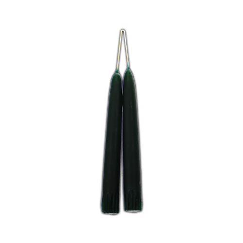 7" Dark Green Taper Pair - Nakhti By Kali J.N.S