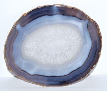 7"+ Natural Agate Slice - Nakhti By Kali J.N.S