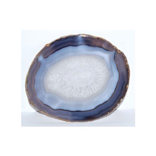 7"+ Natural Agate Slice - Nakhti By Kali J.N.S