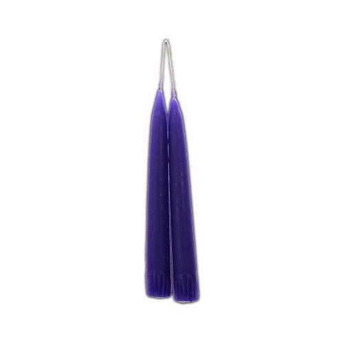 7" Purple Taper Pair - Nakhti By Kali J.N.S