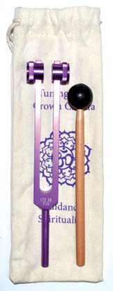 8 1-2" Crown (purple) Tuning Fork - Nakhti By Kali J.N.S