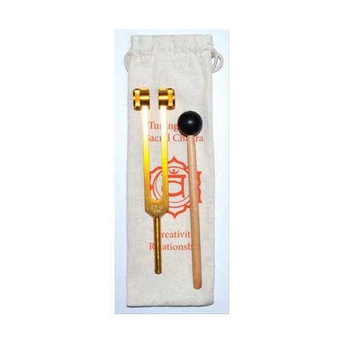 8 1-2" Sacral (orange) Tuning Fork - Nakhti By Kali J.N.S