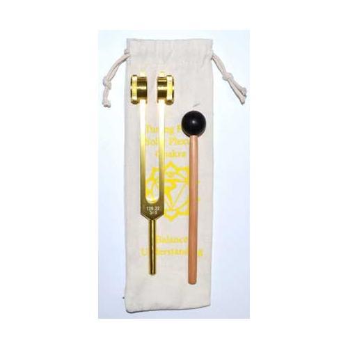 8 1-2" Solar Plexus (yellow) Tuning Fork - Nakhti By Kali J.N.S