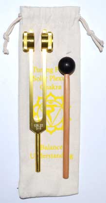 8 1-2" Solar Plexus (yellow) Tuning Fork - Nakhti By Kali J.N.S