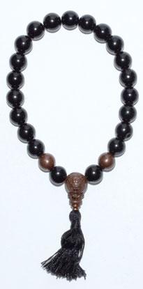 8mm Black Tourmaline Tassel - Nakhti By Kali J.N.S