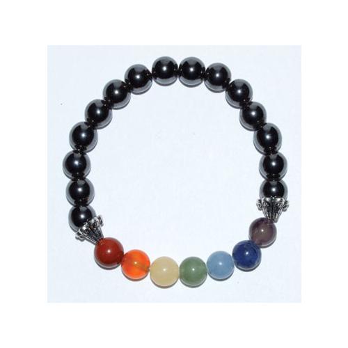 8mm Chakra- Hematite - Nakhti By Kali J.N.S