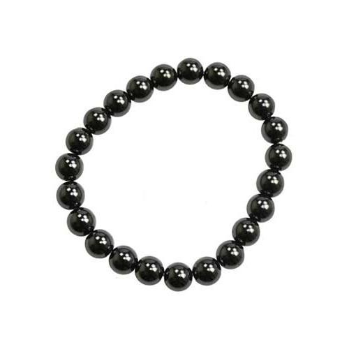 8mm Hematite (man-made) Bracelet - Nakhti By Kali J.N.S