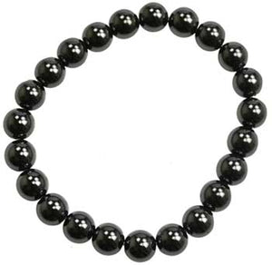 8mm Hematite (man-made) Bracelet - Nakhti By Kali J.N.S