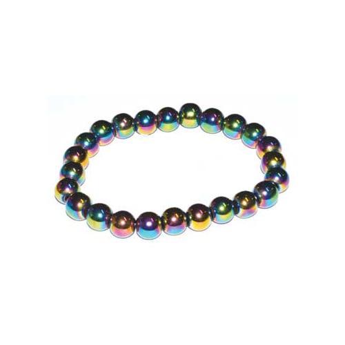 8mm Hematite, Rainbow - Nakhti By Kali J.N.S