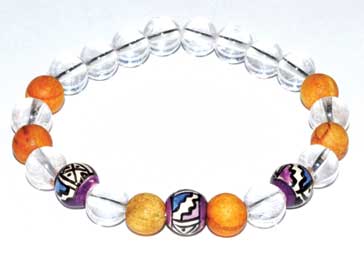 8mm Palo Santo Quartz Bracelet - Nakhti By Kali J.N.S