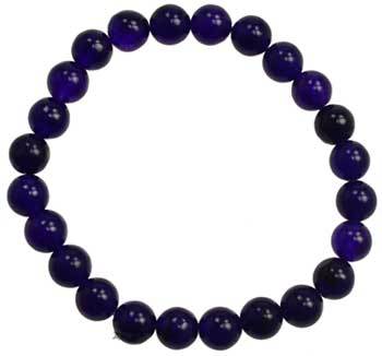 8mm Purple Jade Bracelet - Nakhti By Kali J.N.S