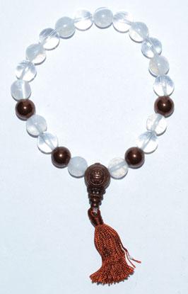 8mm Selenite- Qtz- Copper Tassel - Nakhti By Kali J.N.S