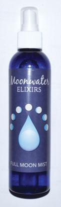 8oz Full Moon Mist Moonwater Elixir - Nakhti By Kali J.N.S