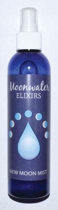 8oz New Moon Mist Moonwater Elixir - Nakhti By Kali J.N.S
