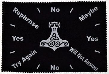 8"x12" Hammer Of Thor Pendulum Mat - Nakhti By Kali J.N.S