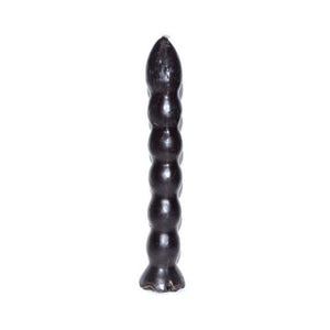 9 1-2" Black 7 Knob Candle - Nakhti By Kali J.N.S