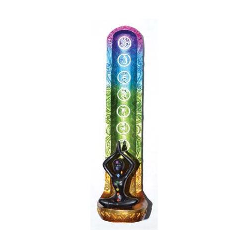 9 1-2" Goddess 7 Chakra Burner - Nakhti By Kali J.N.S